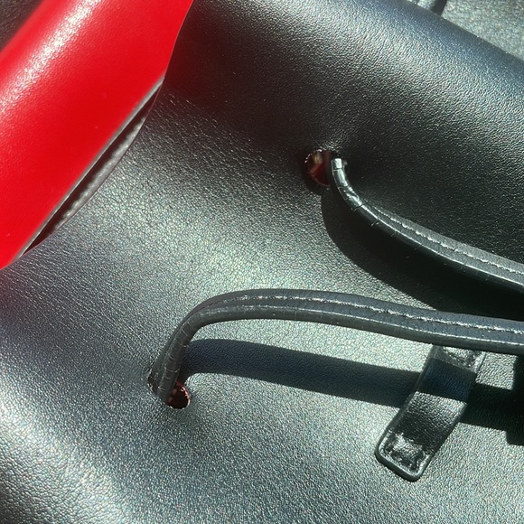 Mansur Gavriel Soft Lady backpack in black - Picture 11 of 14